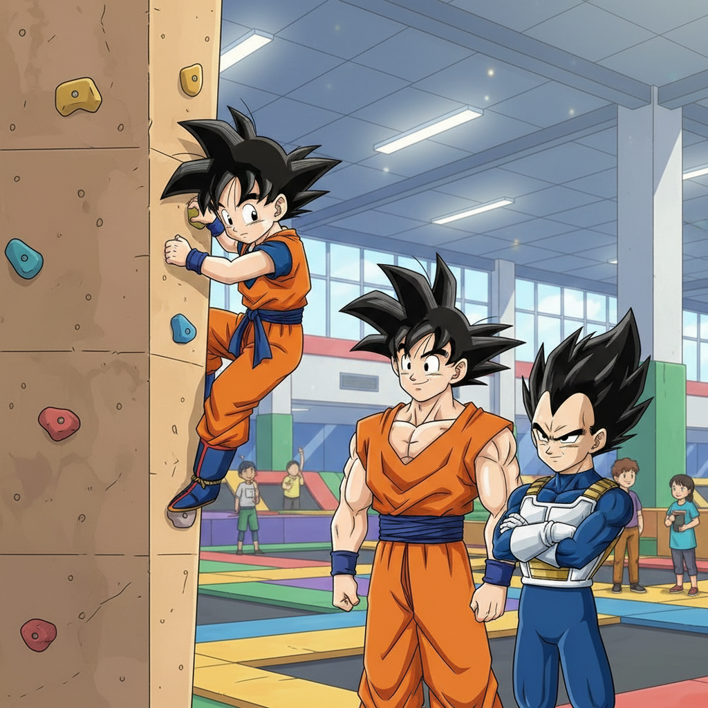 Gohan's Big Day Out!