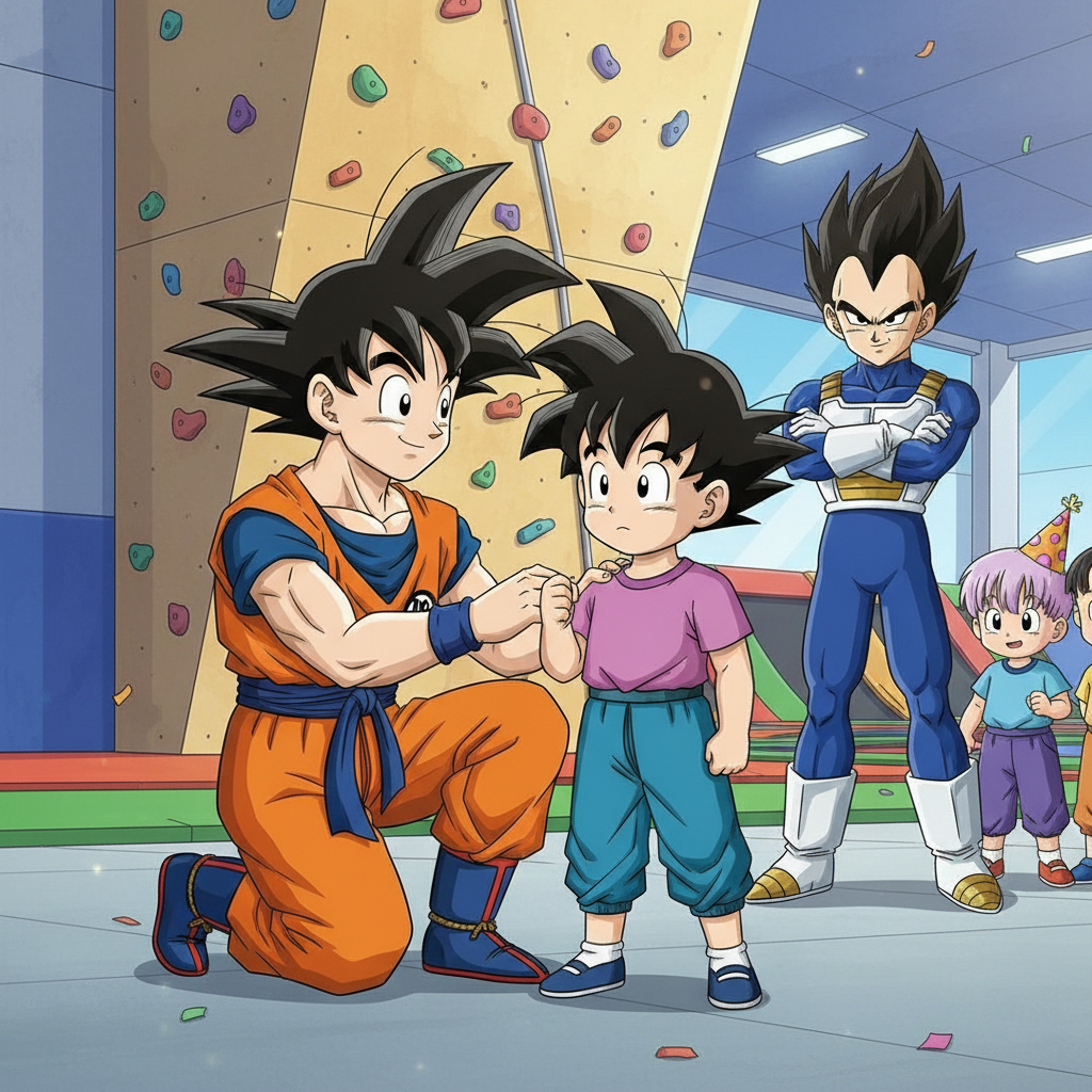 Gohan's Big Day Out!