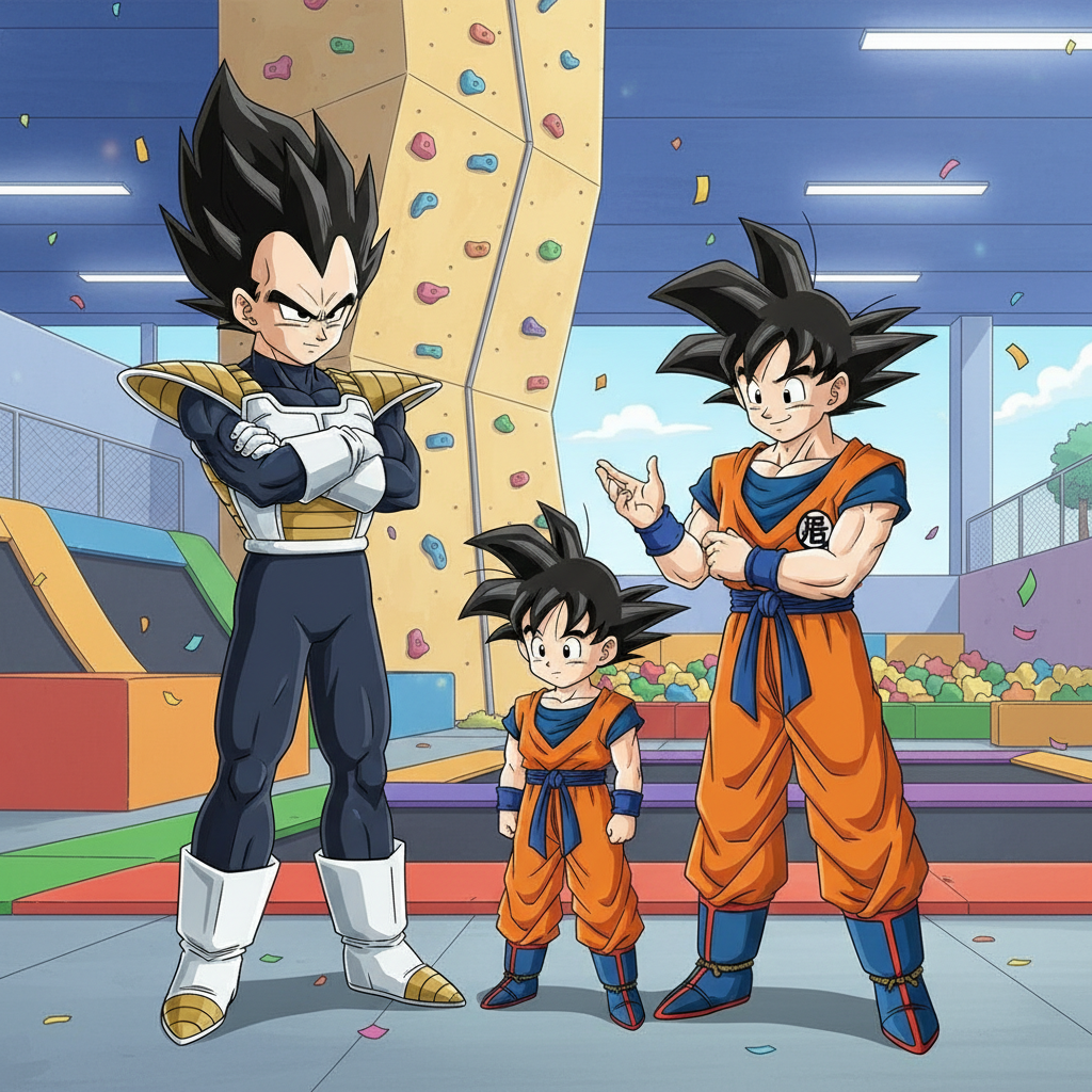 Gohan's Big Day Out!