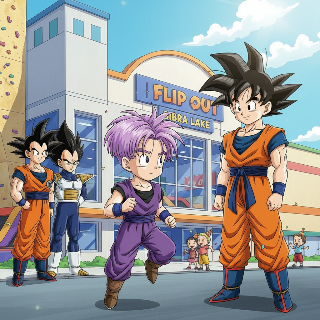 Gohan's Big Day Out!
