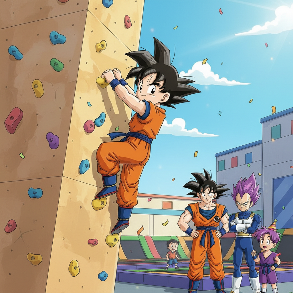 Gohan's Big Day Out!