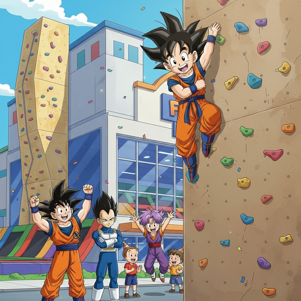 Gohan's Big Day Out!