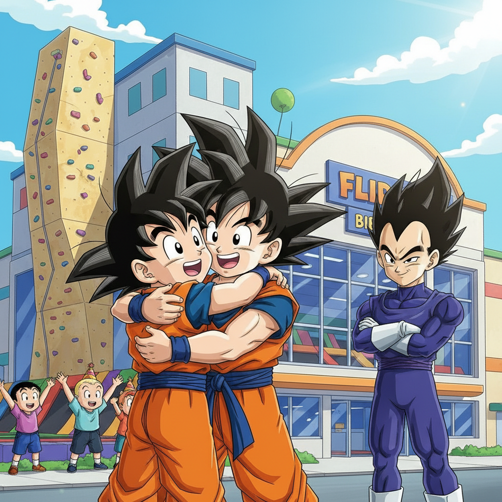 Gohan's Big Day Out!