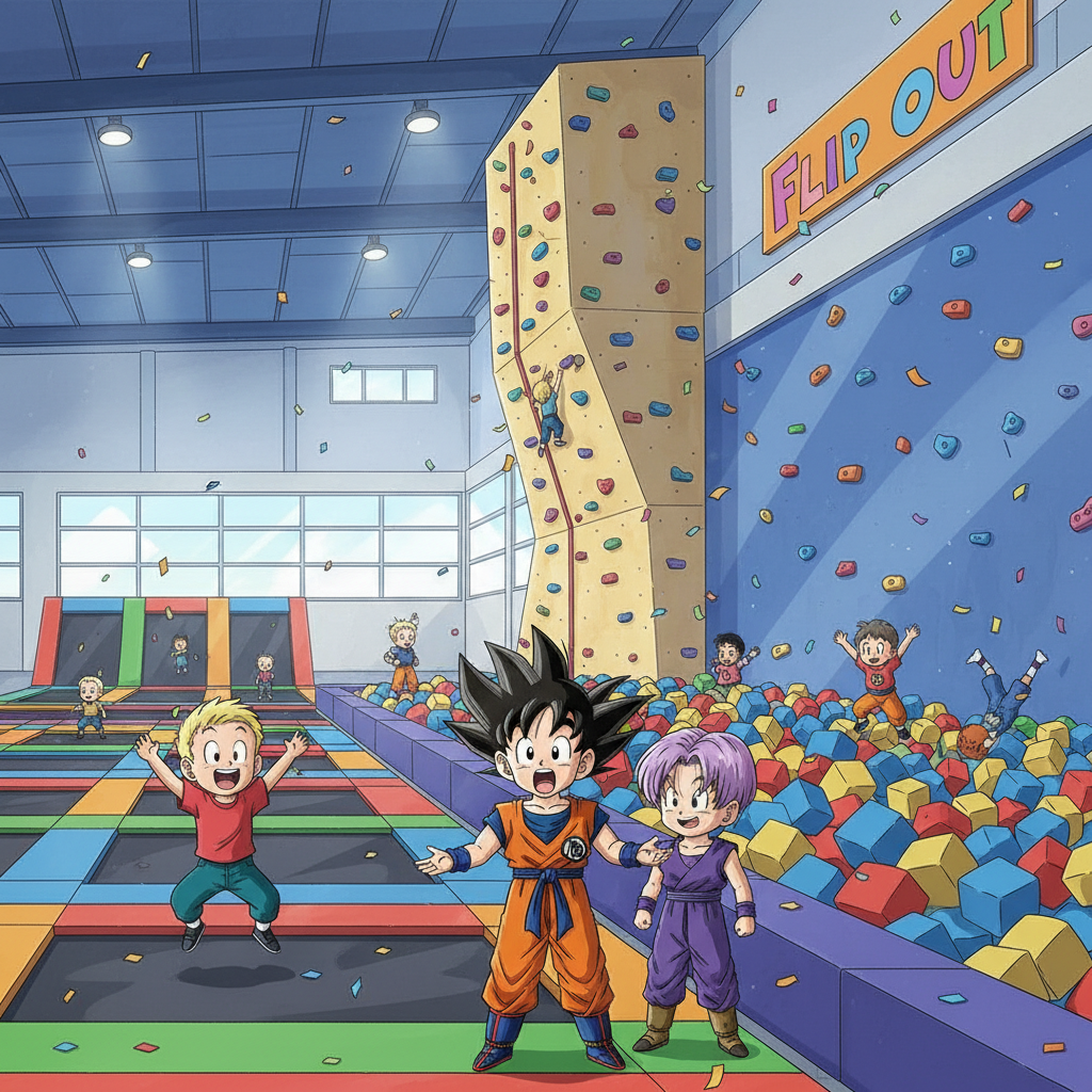 Gohan's Big Day Out!