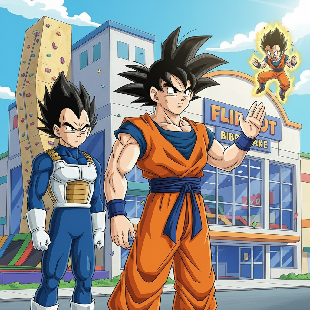 Gohan's Big Day Out!