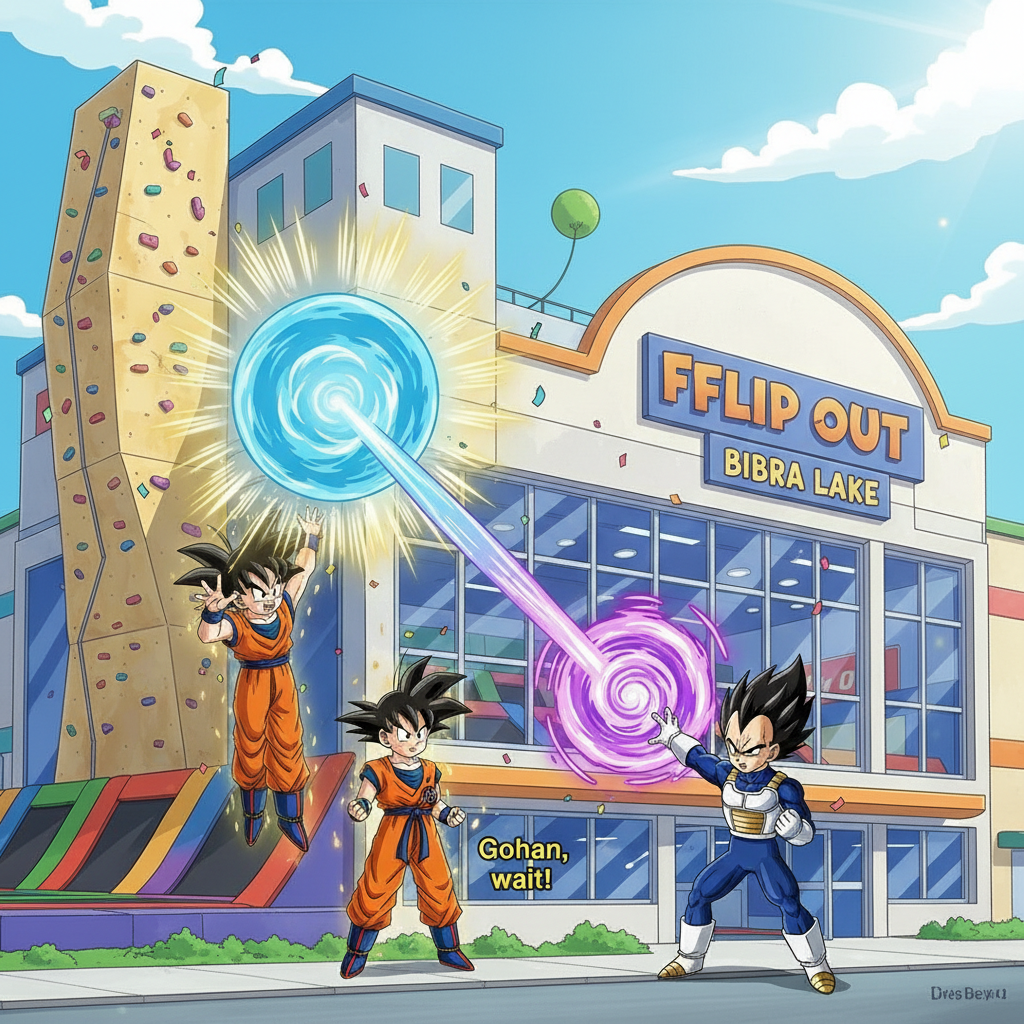 Gohan's Big Day Out!