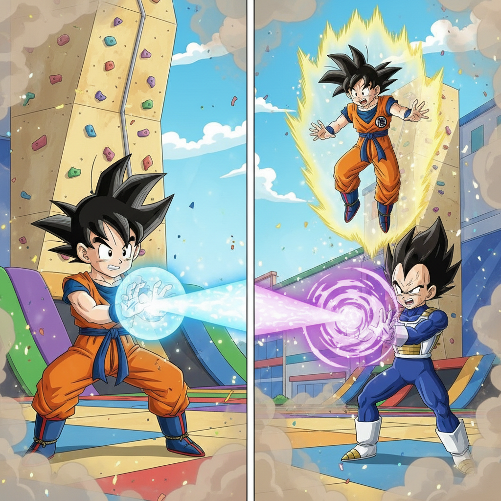 Gohan's Big Day Out!