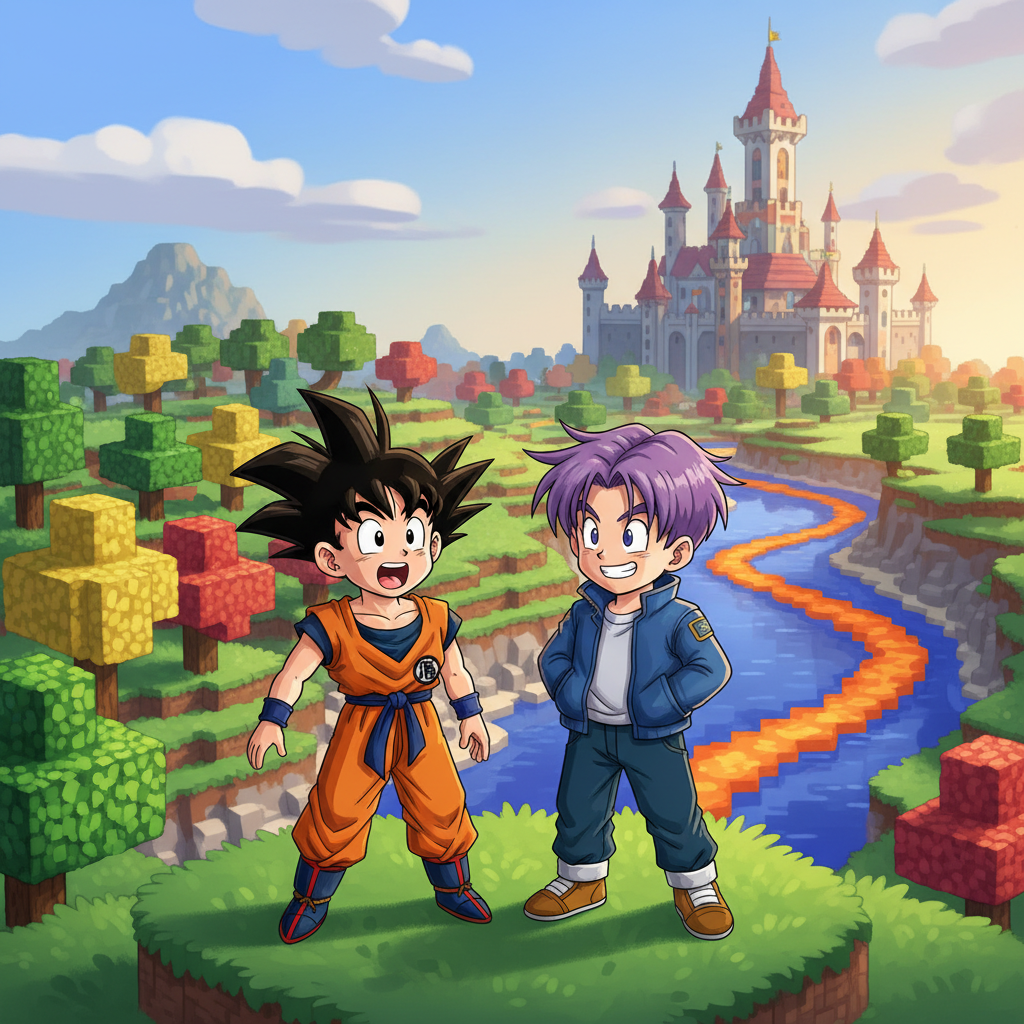 Gohan's Minecraft Mishap!