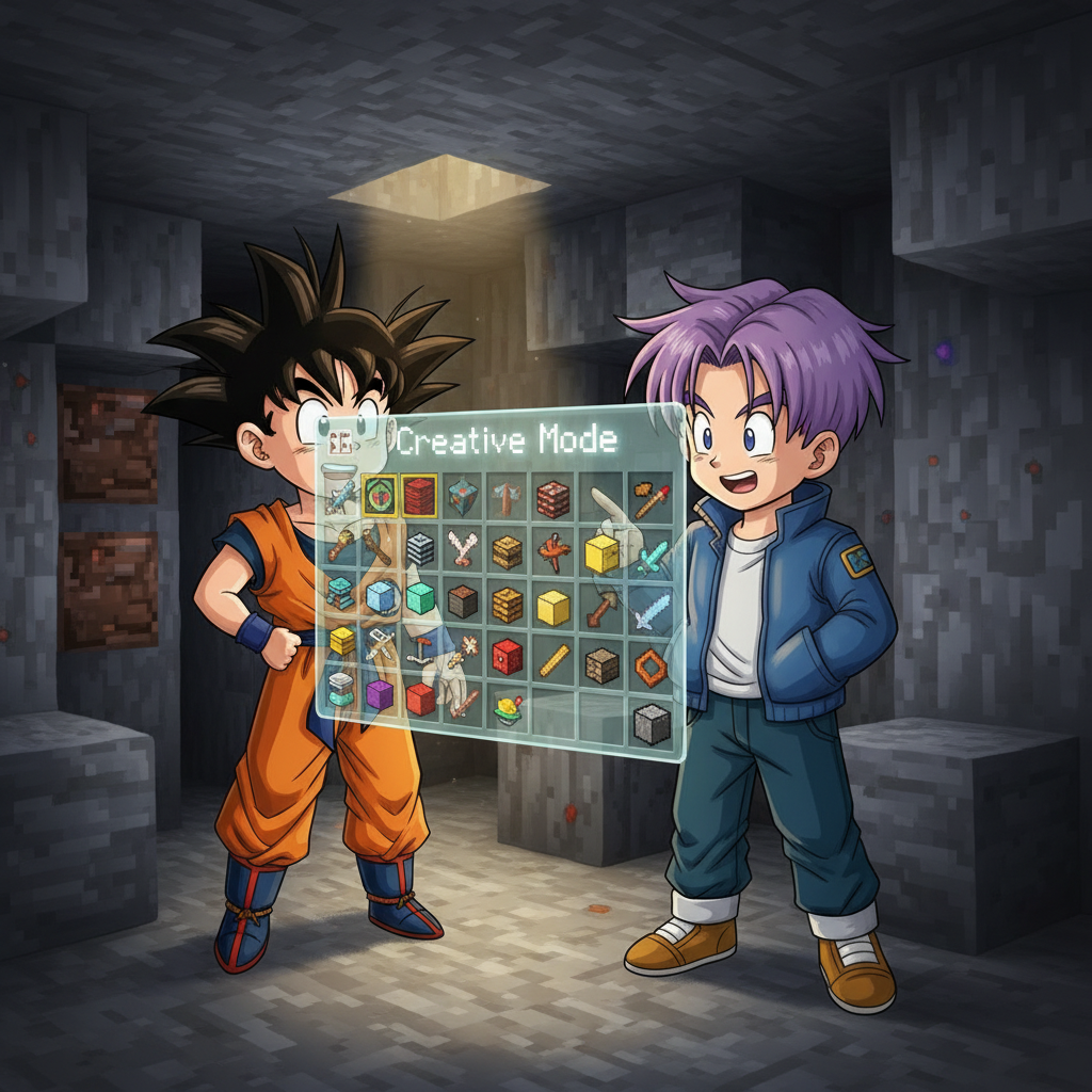 Gohan's Minecraft Mishap!