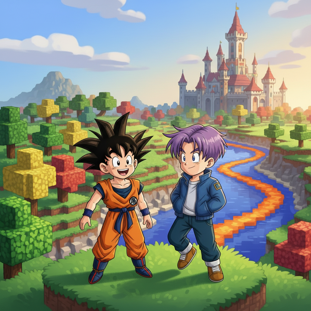 Gohan's Minecraft Mishap!