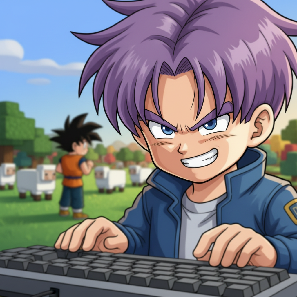 Gohan's Minecraft Mishap!