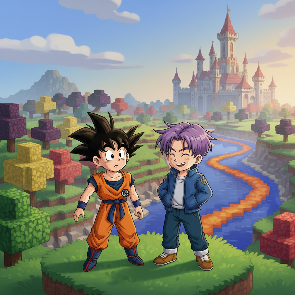 Gohan's Minecraft Mishap!