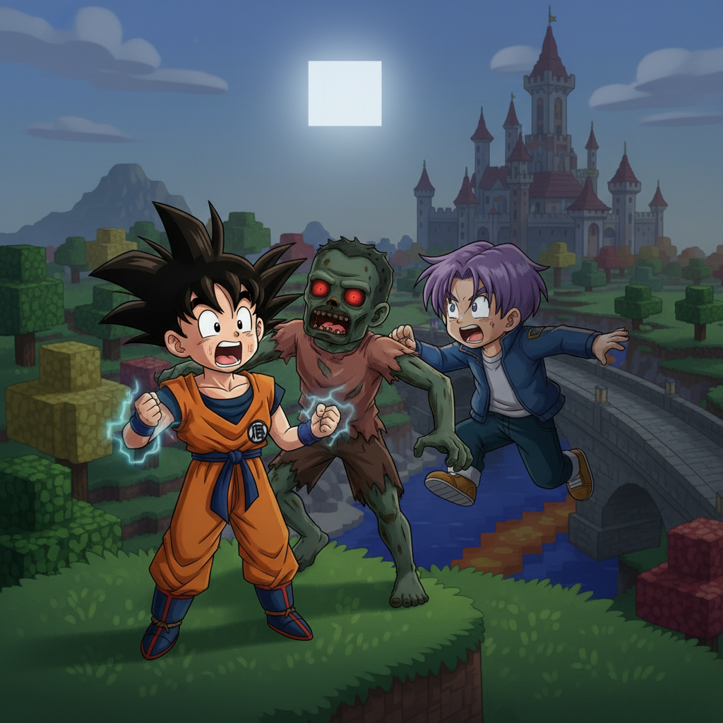 Gohan's Minecraft Mishap!