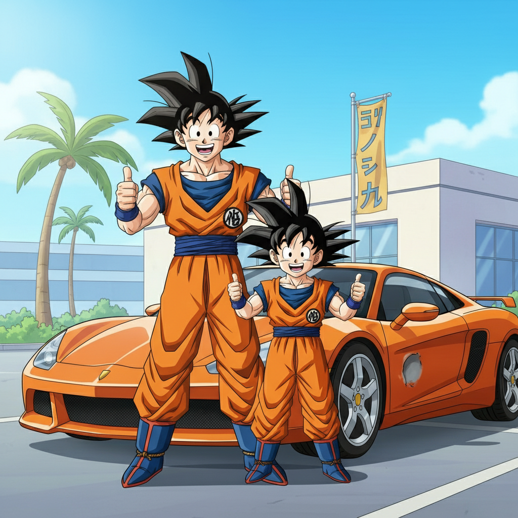 Goku's Orange Adventure!