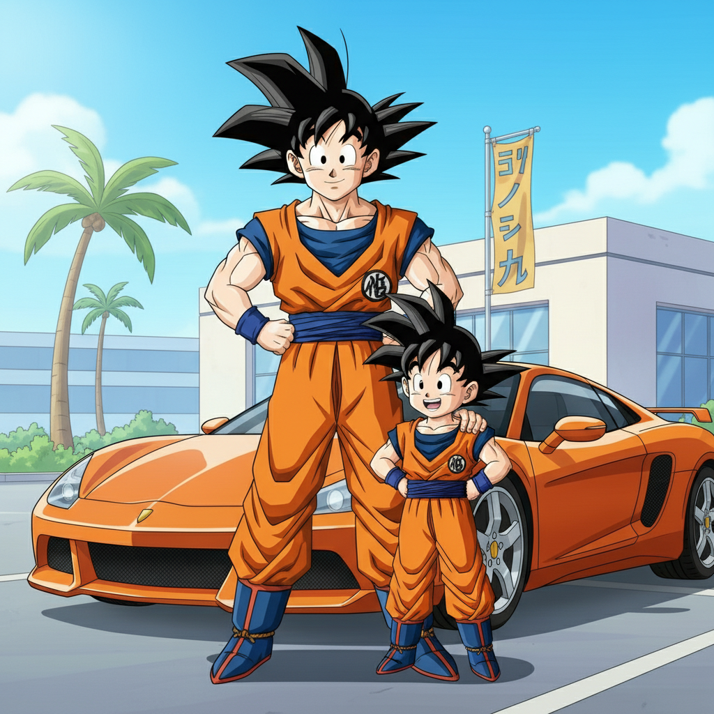 Goku's Orange Adventure!