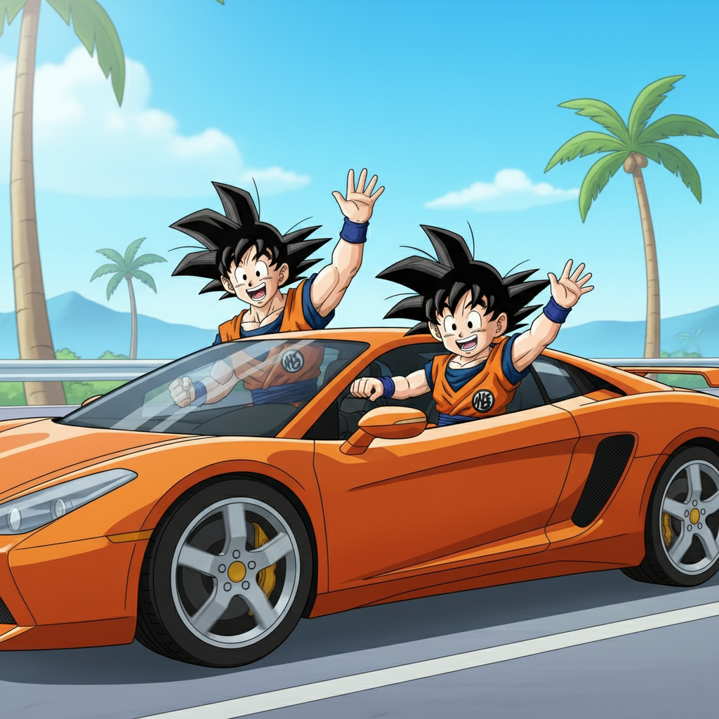 Goku's Orange Adventure!