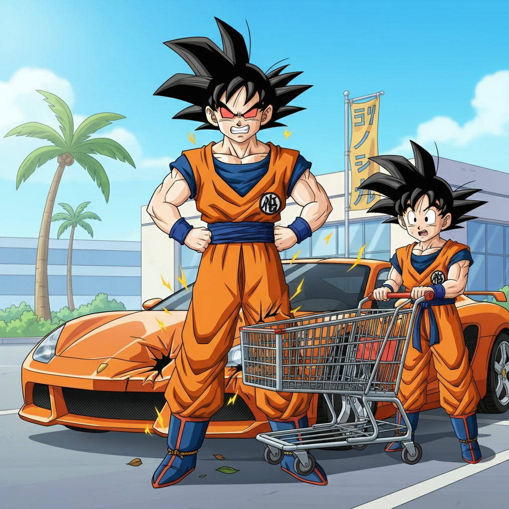 Goku's Orange Adventure!