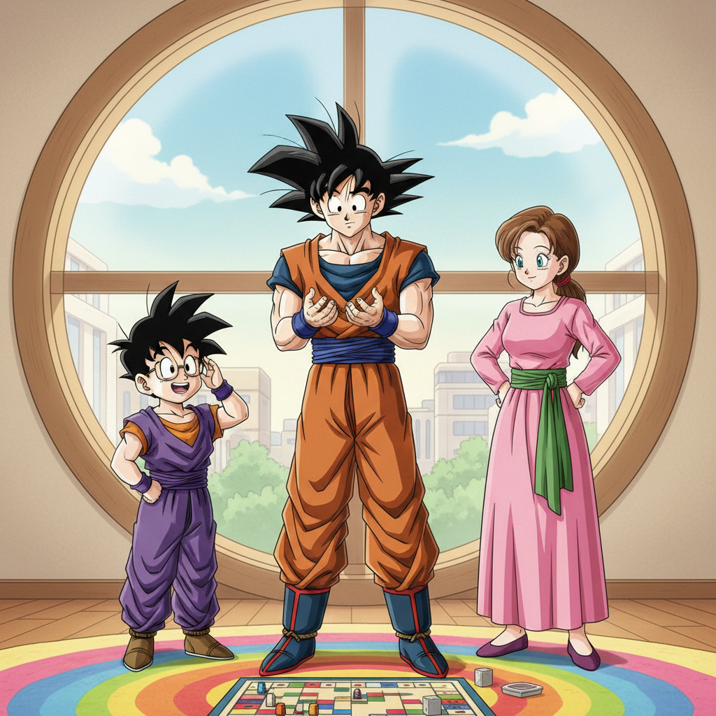 Goku's Game Day Surprise!