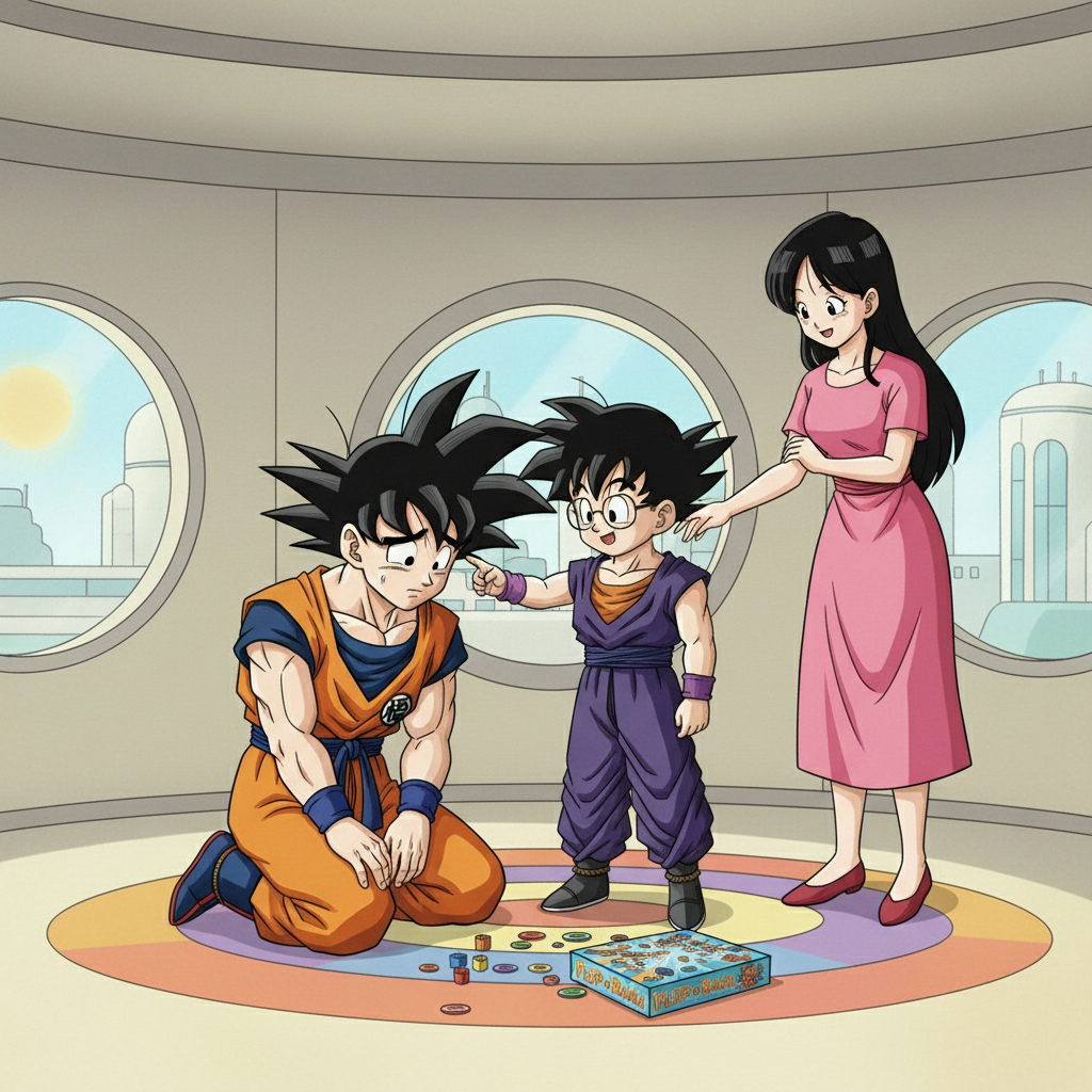 Goku's Game Day Surprise!