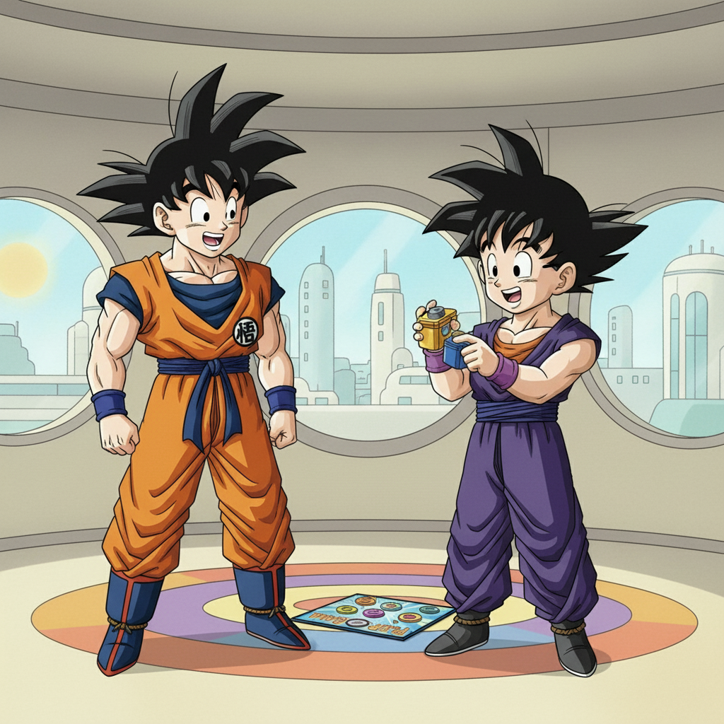 Goku's Game Day Surprise!