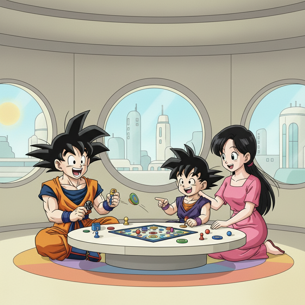 Goku's Game Day Surprise!