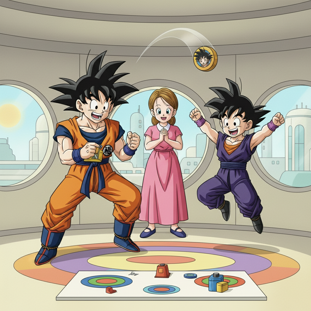 Goku's Game Day Surprise!