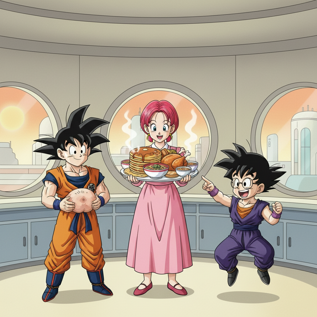 Goku's Game Day Surprise!