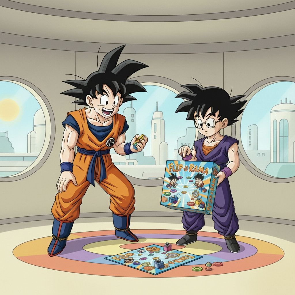 Goku's Game Day Surprise!