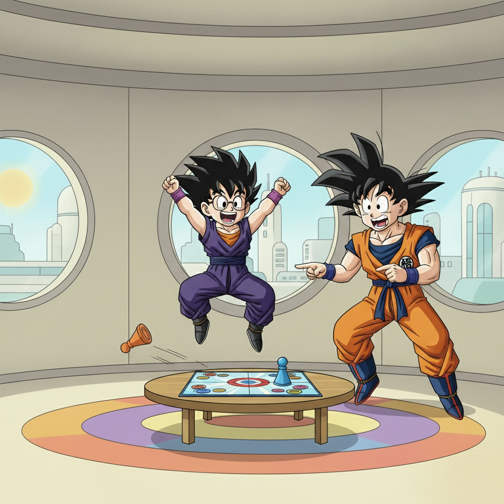 Goku's Game Day Surprise!