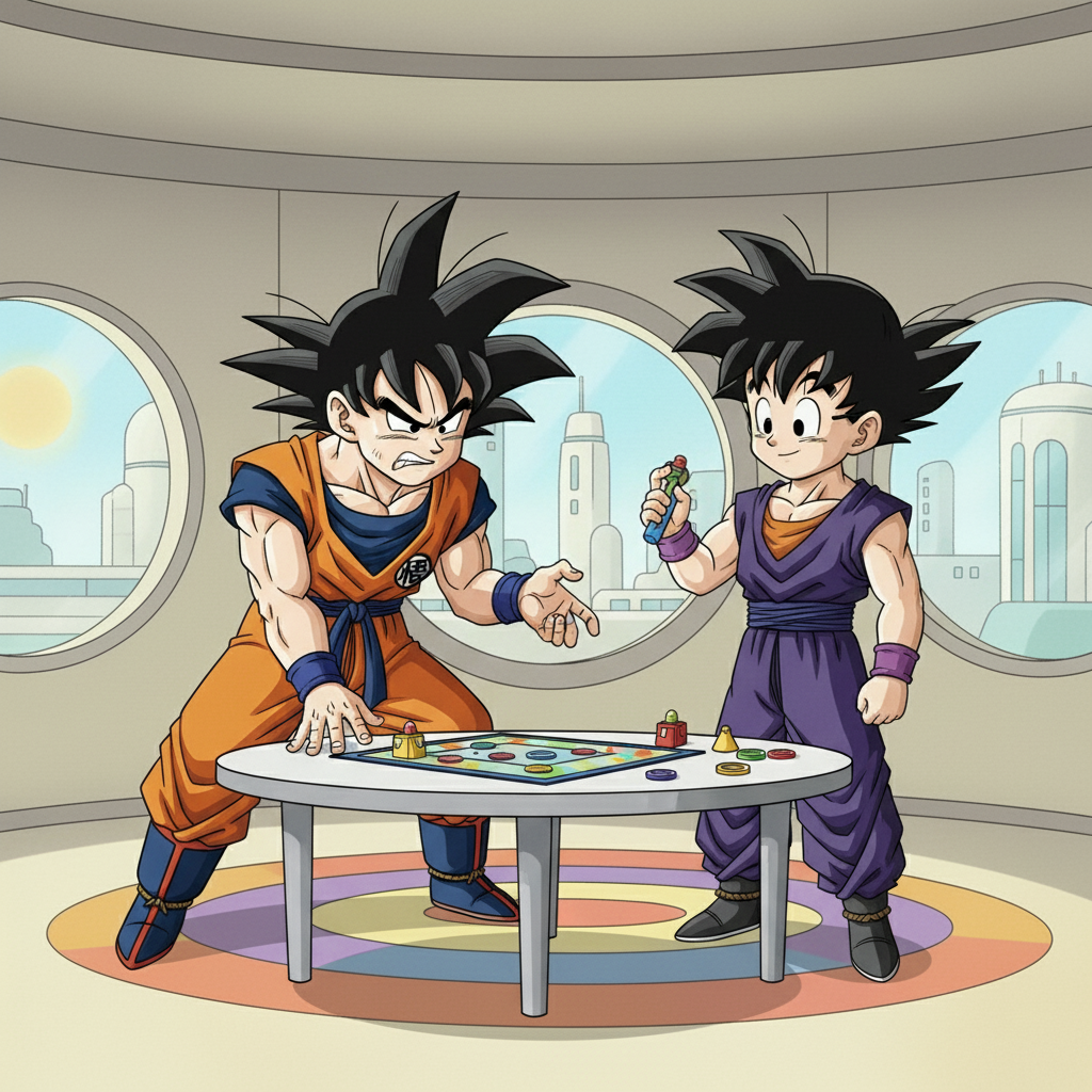 Goku's Game Day Surprise!