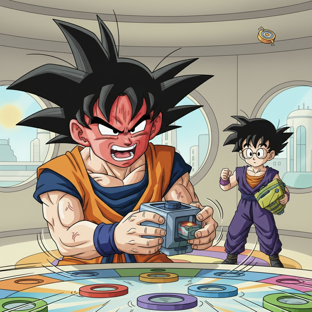 Goku's Game Day Surprise!