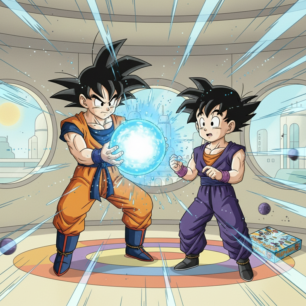 Goku's Game Day Surprise!