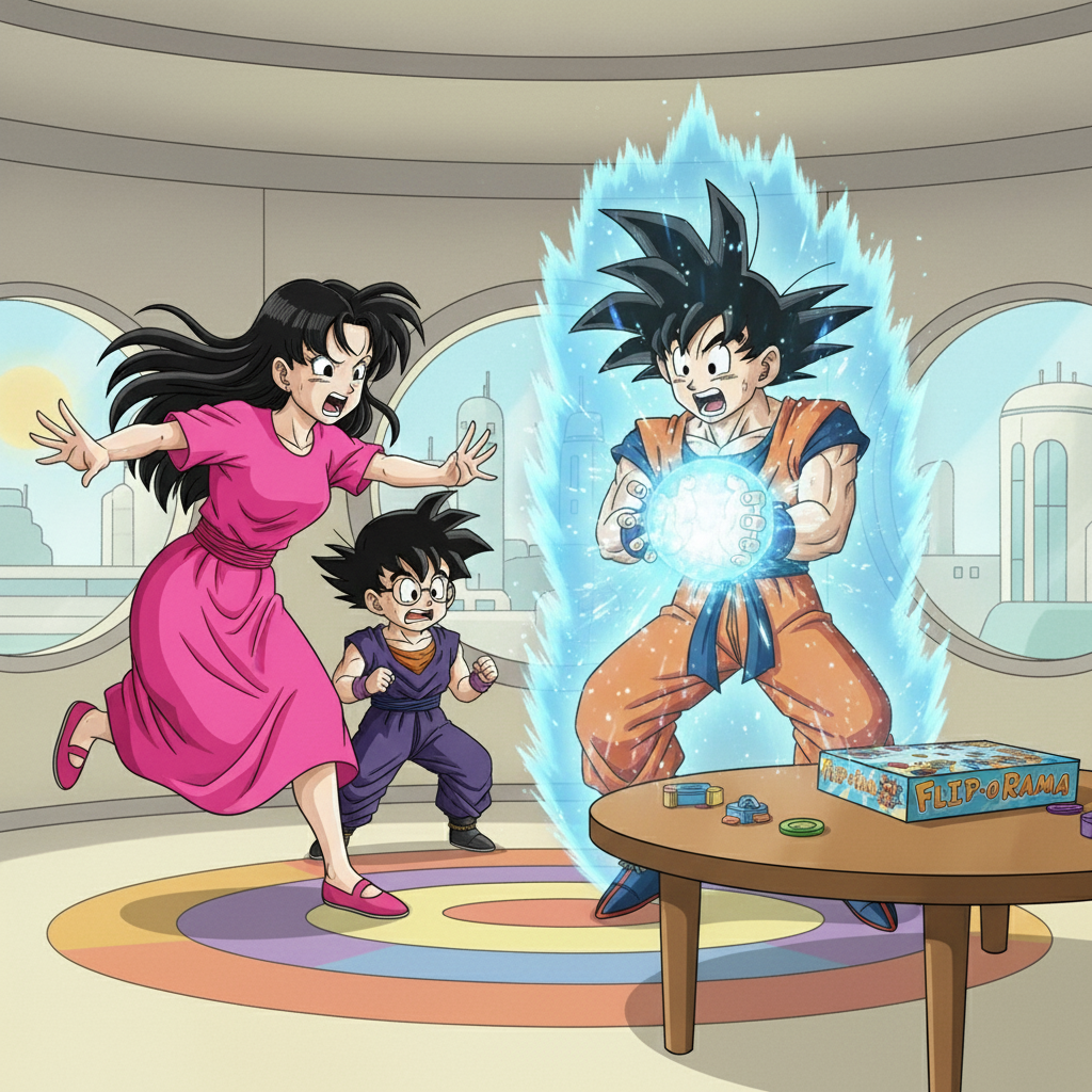Goku's Game Day Surprise!