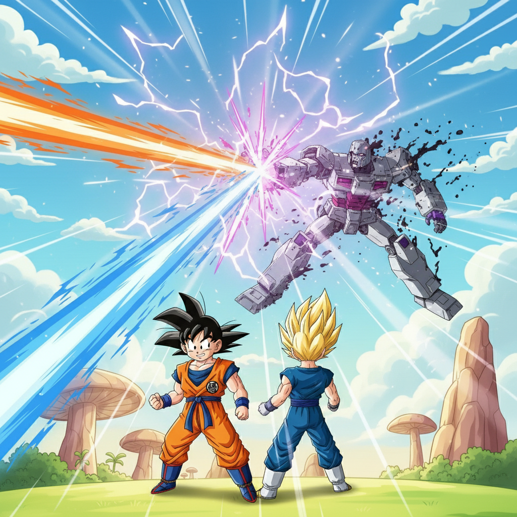Goku and Vegeta: The Great Saiyan Transformation!