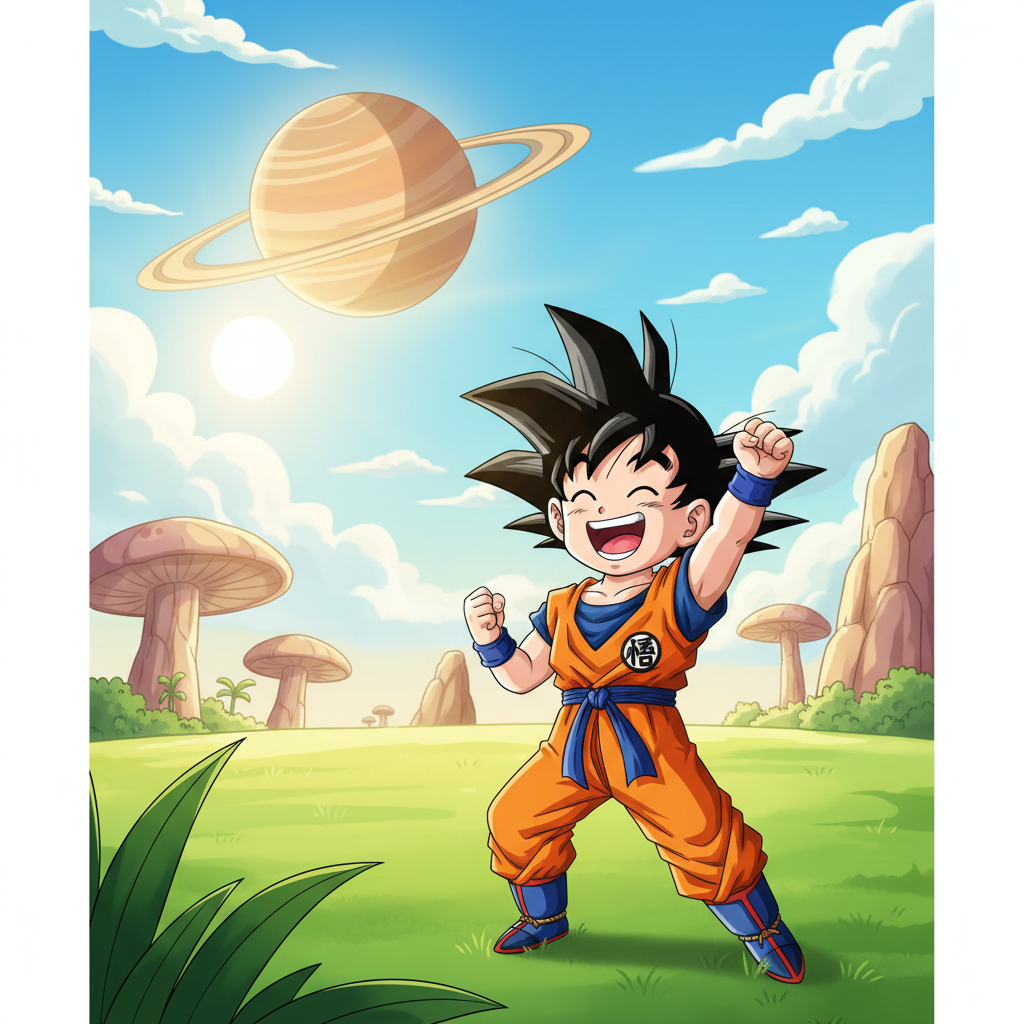 Goku and Vegeta: The Great Saiyan Transformation!