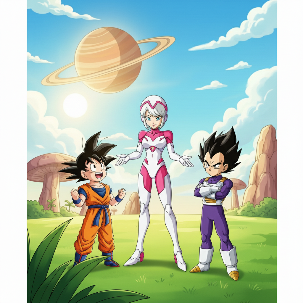 Goku and Vegeta: The Great Saiyan Transformation!