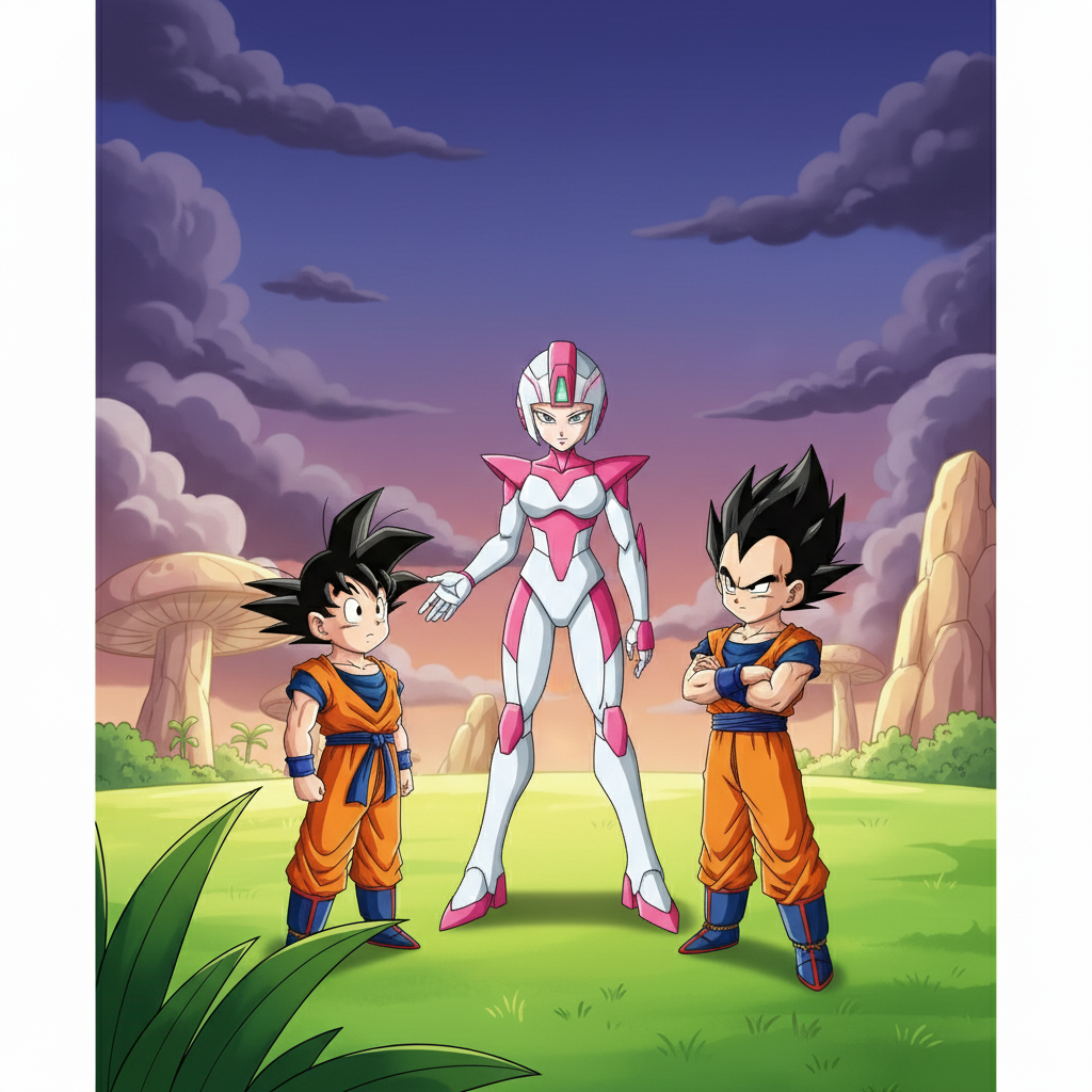 Goku and Vegeta: The Great Saiyan Transformation!