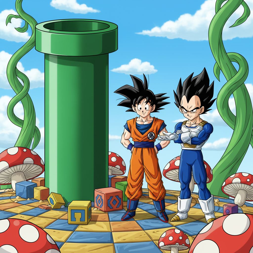 Goku and Vegeta's Big Adventure!