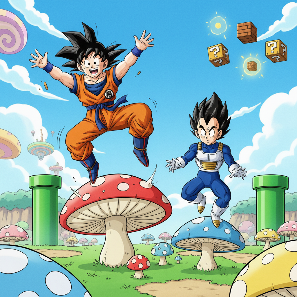 Goku and Vegeta's Big Adventure!