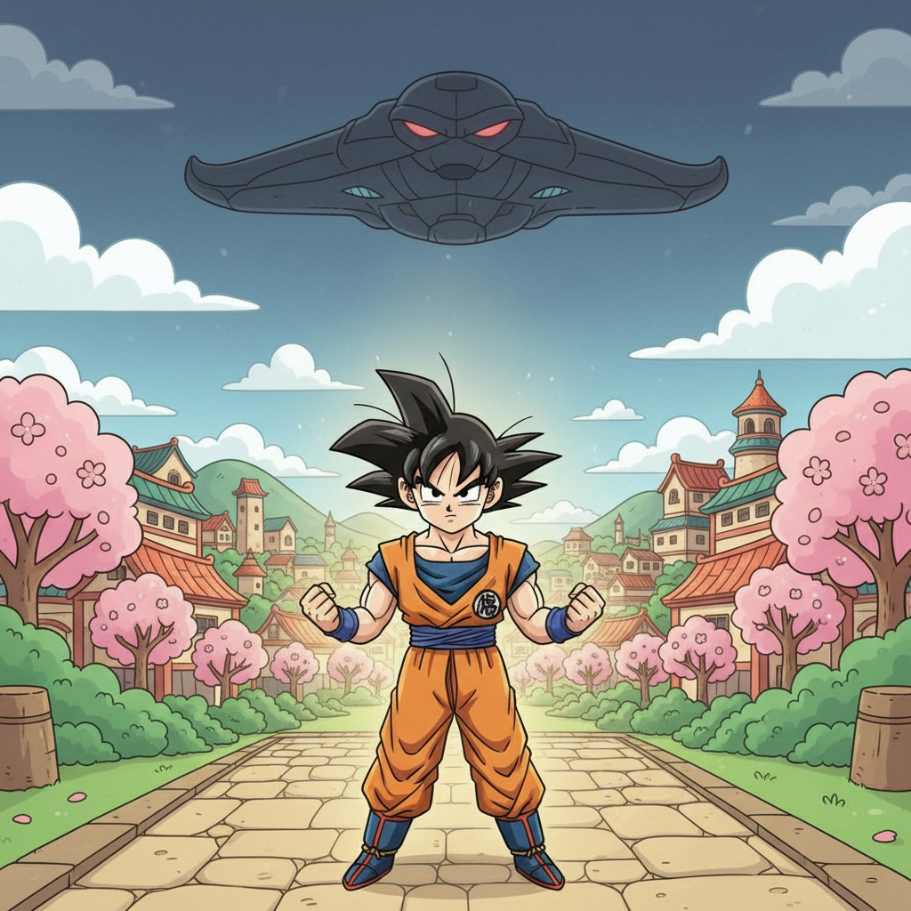 Goku and the Furious Five!