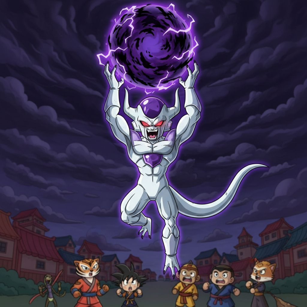 Goku and the Furious Five!