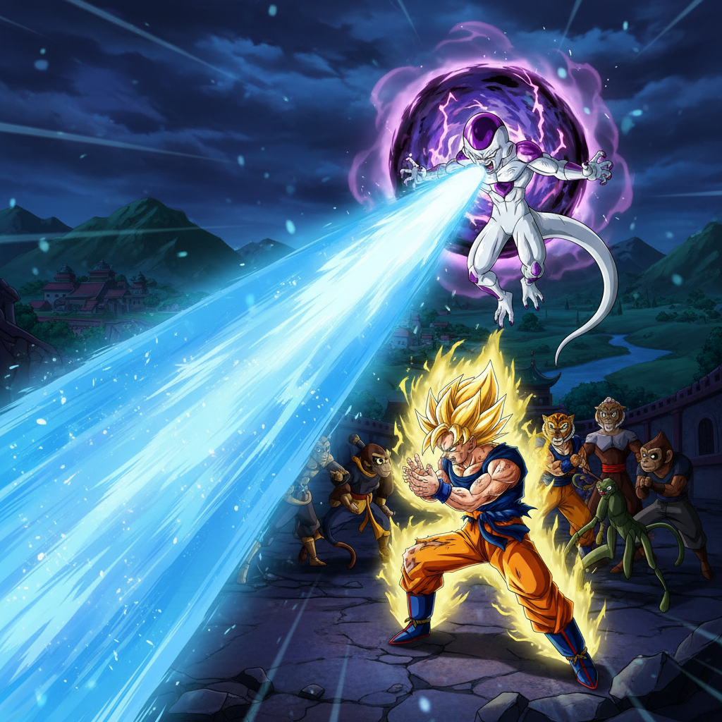 Goku and the Furious Five!