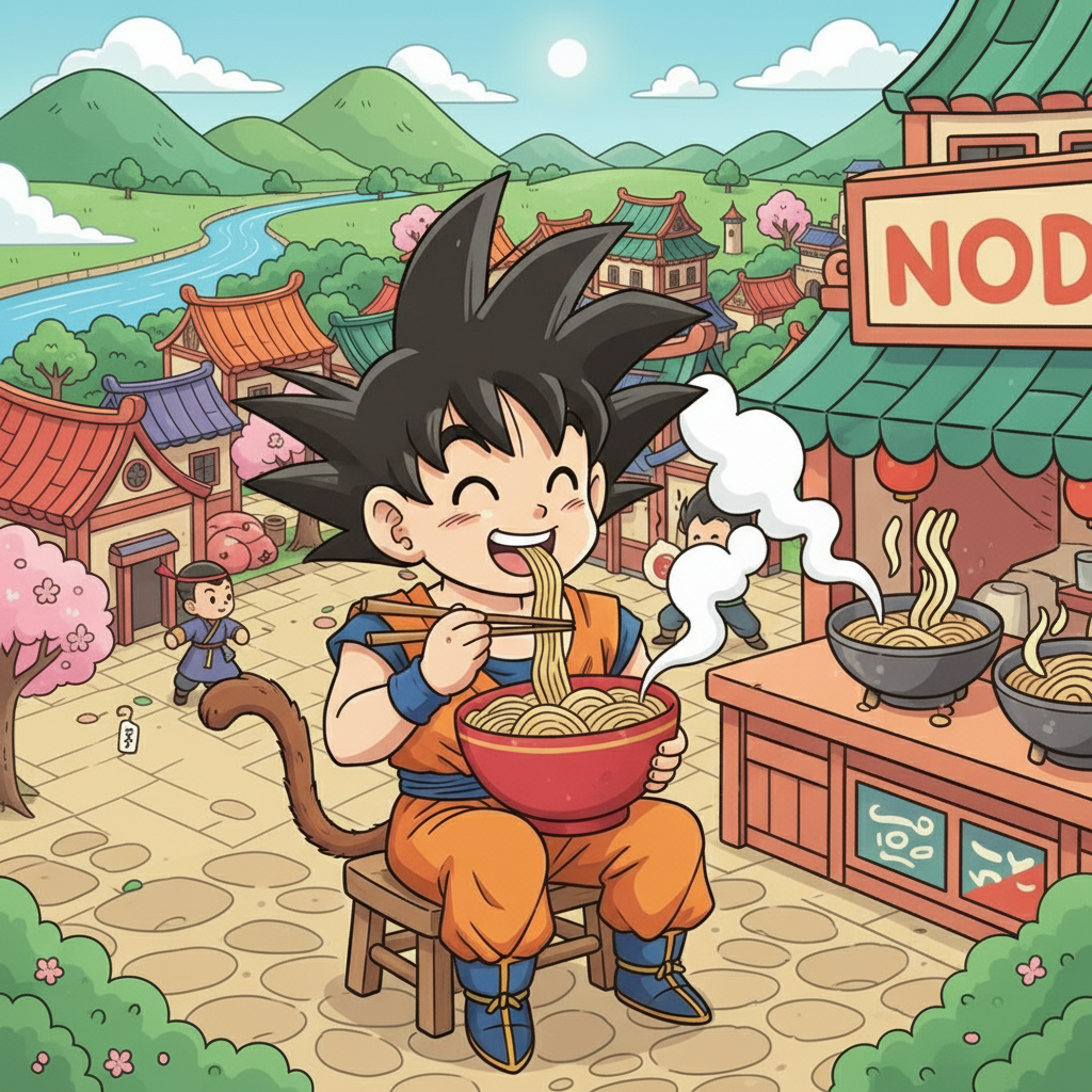 Goku and the Furious Five!