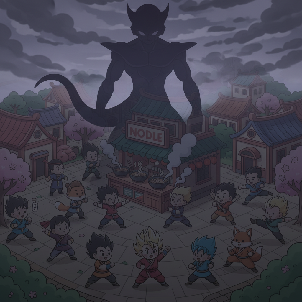 Goku and the Furious Five!