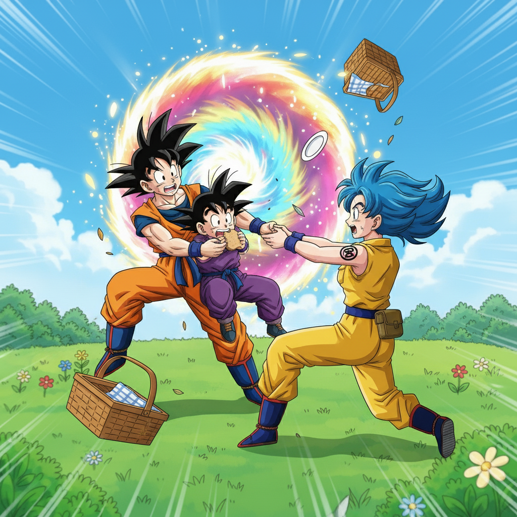 Goku's Dino Adventure!