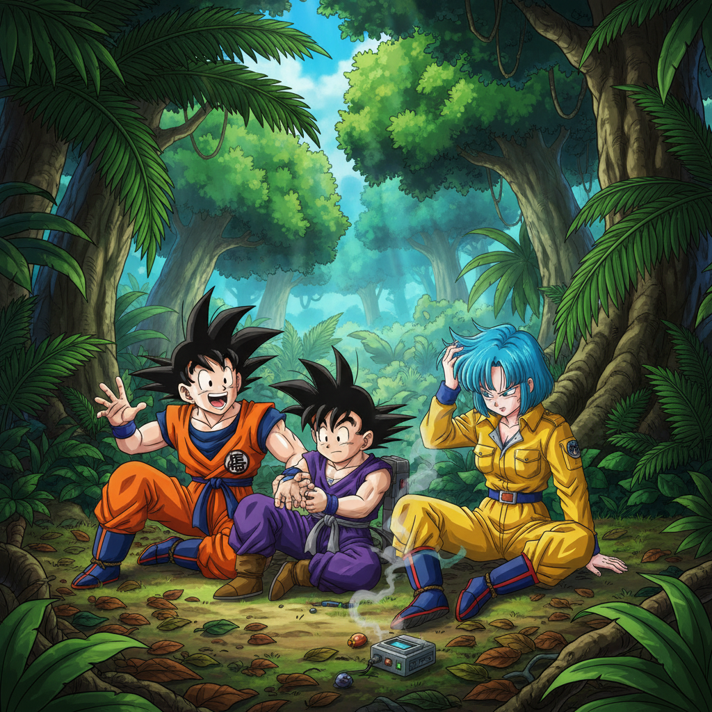 Goku's Dino Adventure!