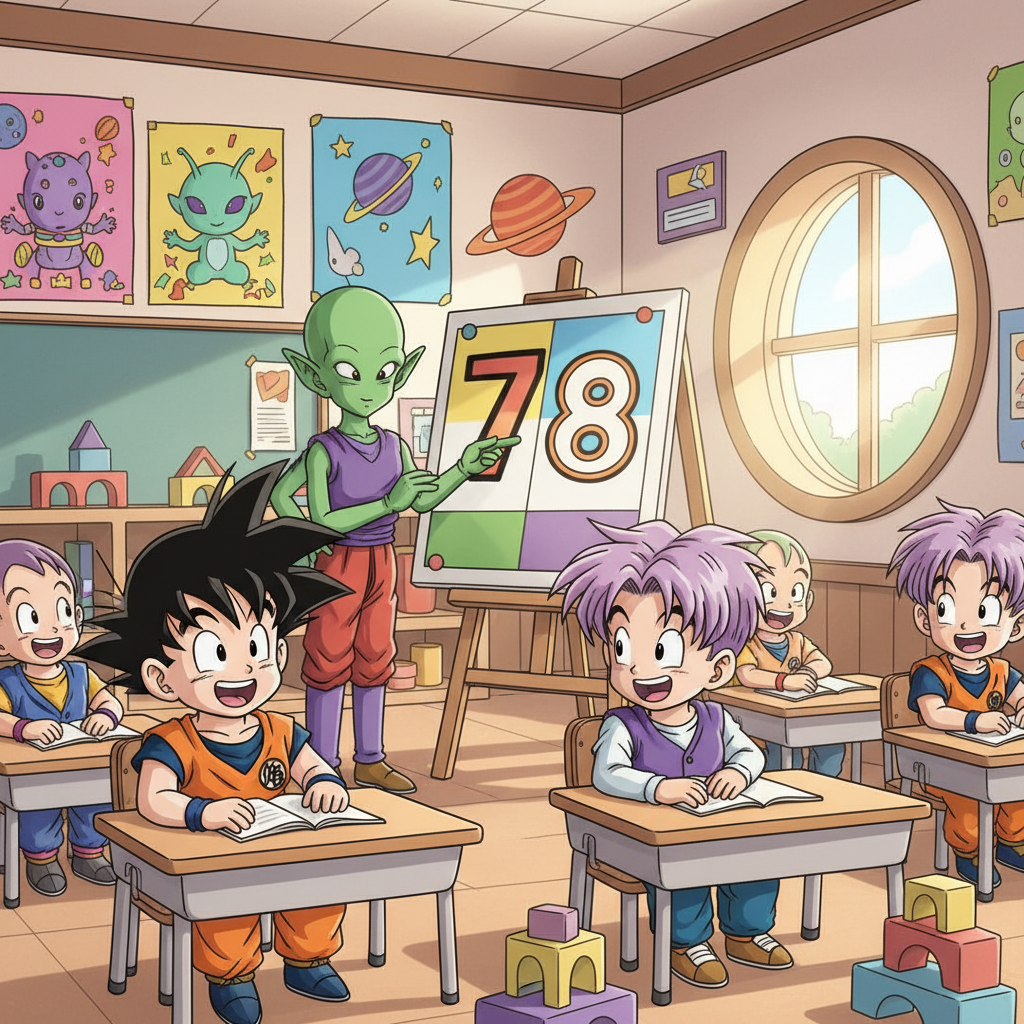 Gohan and Trunks' Big Word Adventure