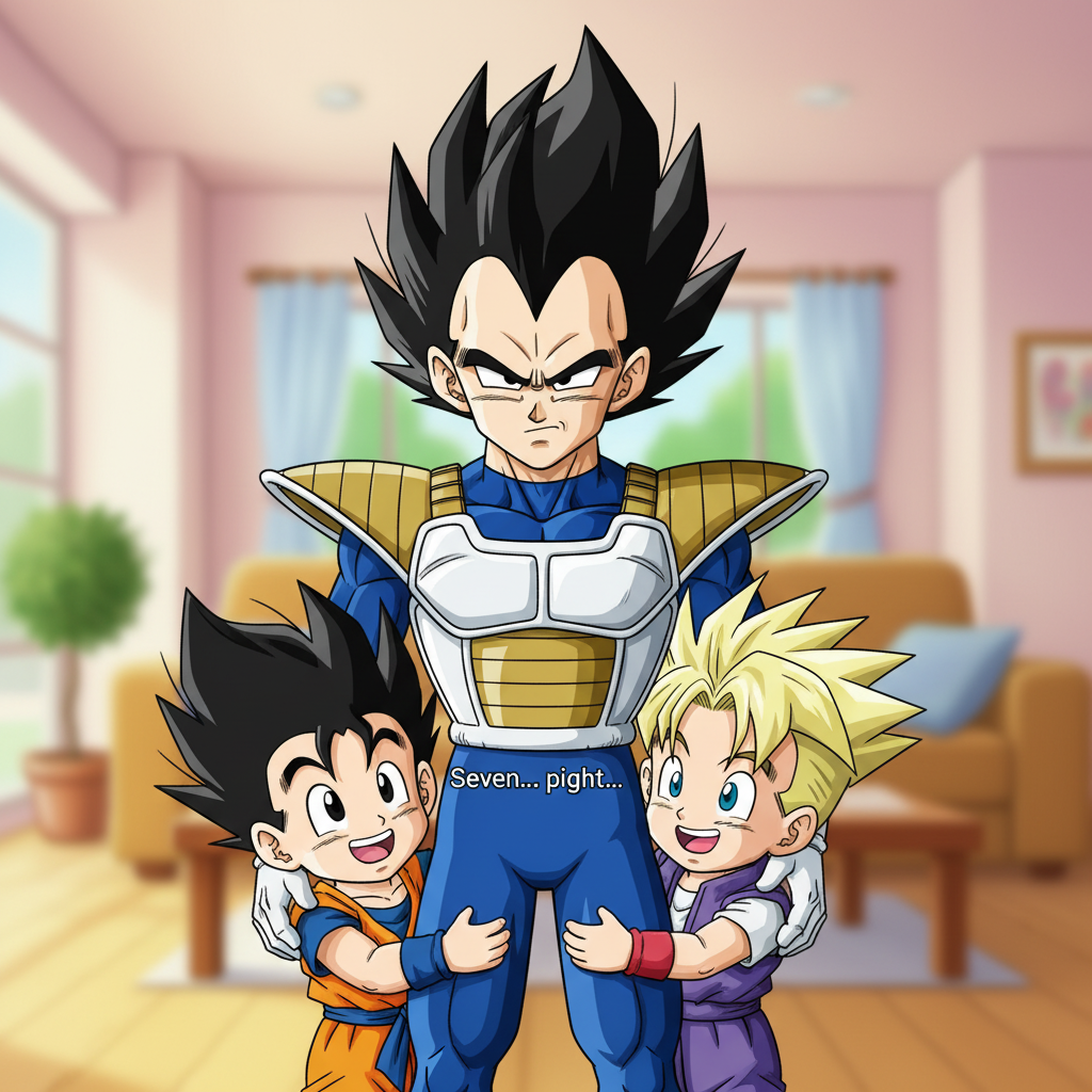 Gohan and Trunks' Big Word Adventure