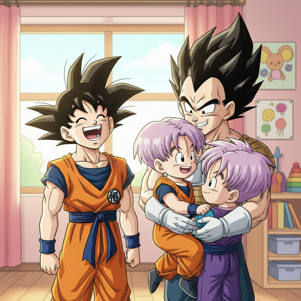 Gohan and Trunks' Big Word Adventure
