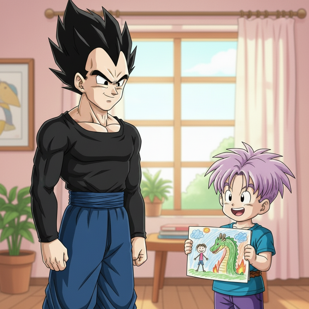 Gohan and Trunks' Big Word Adventure
